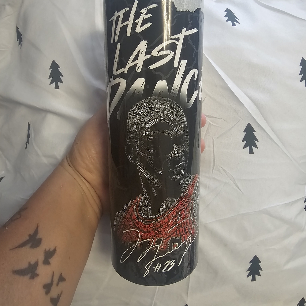The Last Dance Black Tumbler